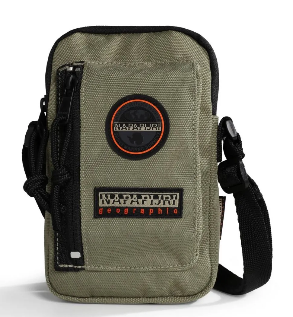 Borsa uomo Napapijri Voyage Crossover Green Lichen