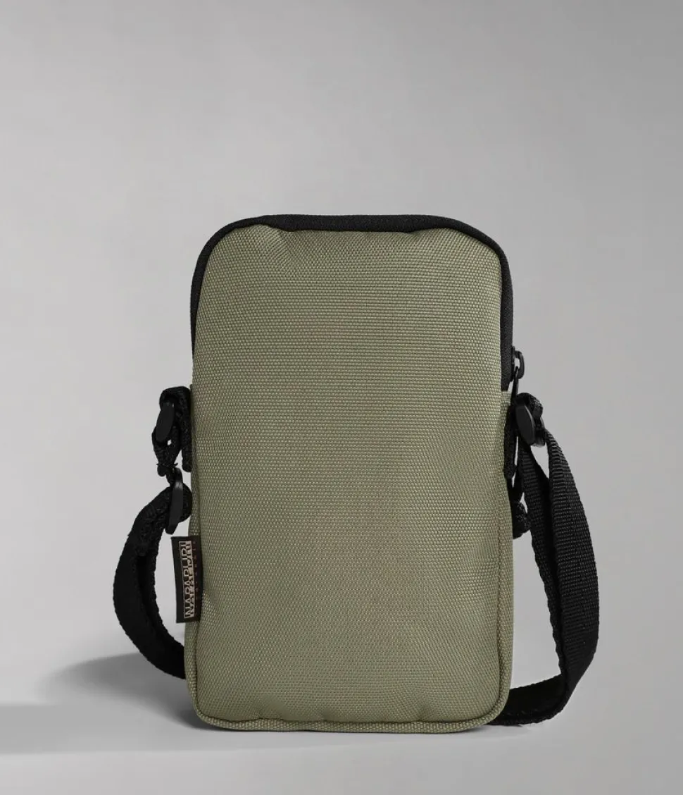Borsa uomo Napapijri Voyage Crossover Green Lichen