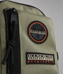 Borsa uomo Napapijri Voyage Crossover Green Lichen