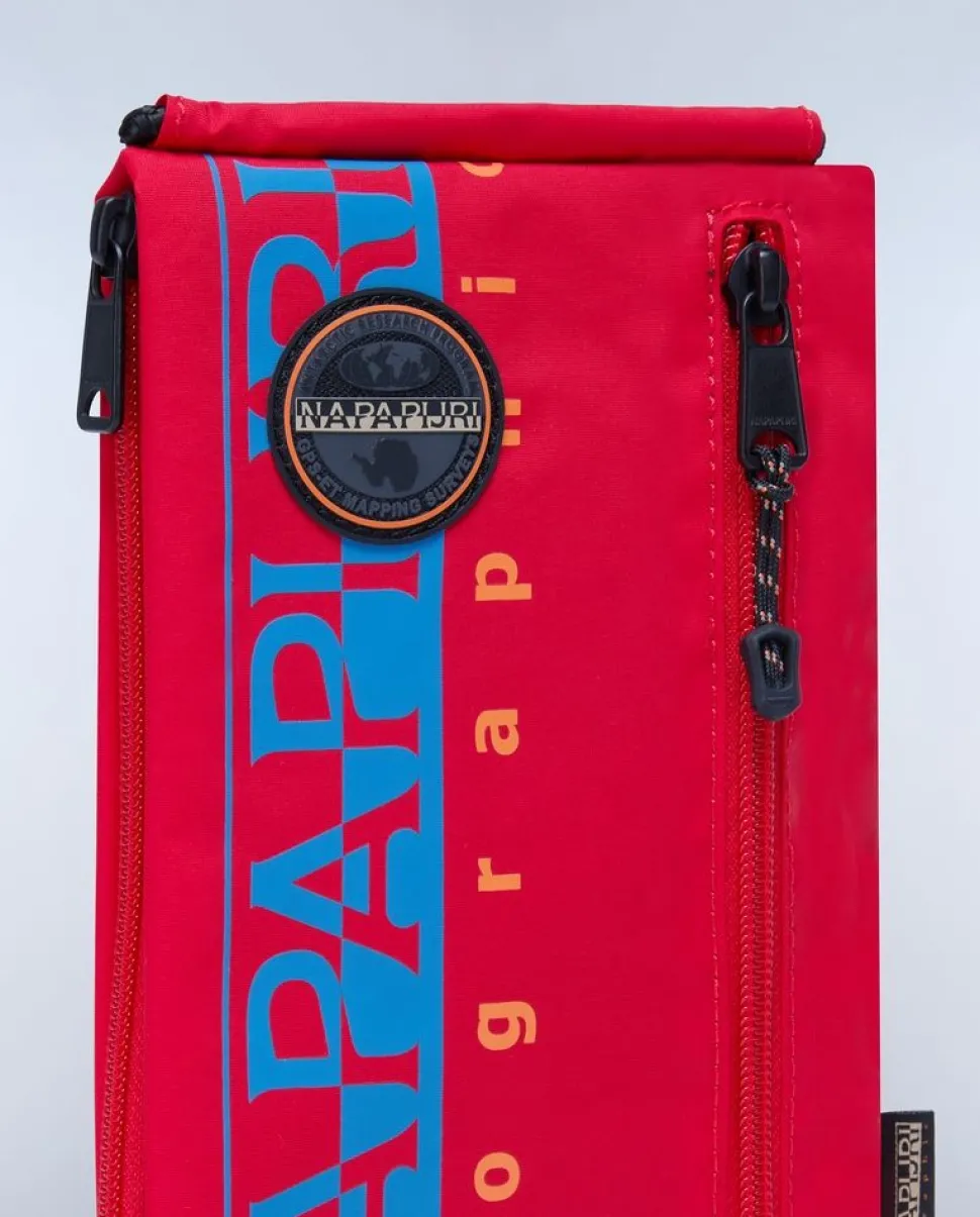 Borsa uomo piccola Napapijri Curver Red Goji