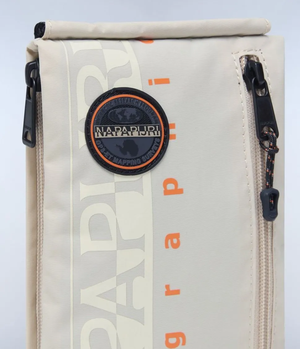 Borsa uomo piccola Napapijri Curver Beige Silver