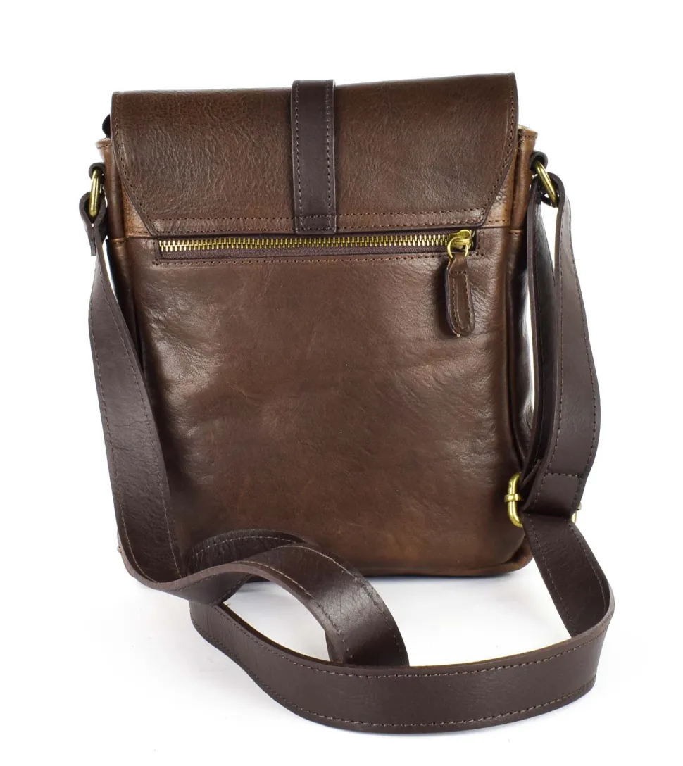 Borsa uomo Valentina In Pell 19404 Marrone