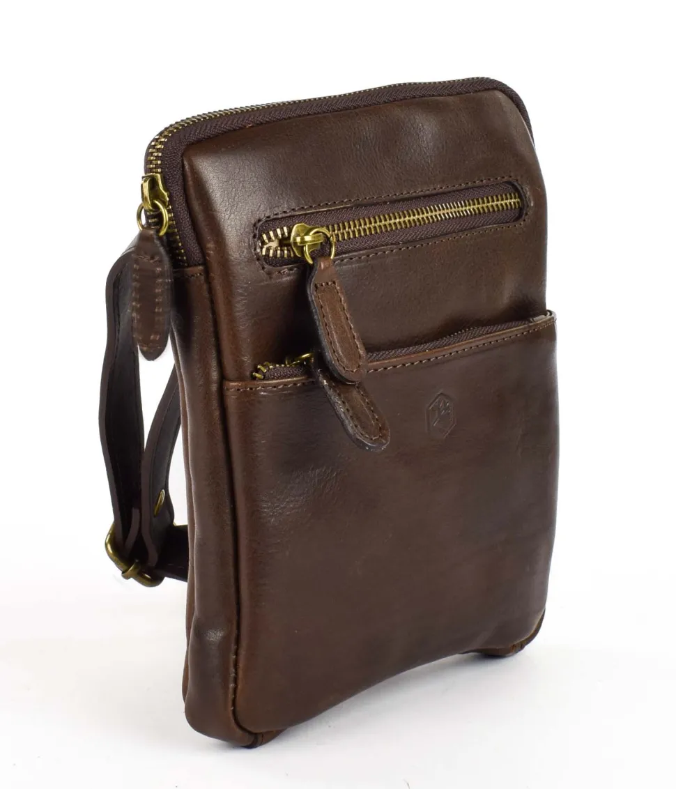 Borsa uomo Valentina In Pell 2215 Marrone