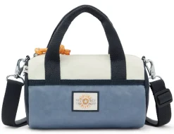 Borsetta a mano e tracolla Kipling Quan Valley Grey Bl