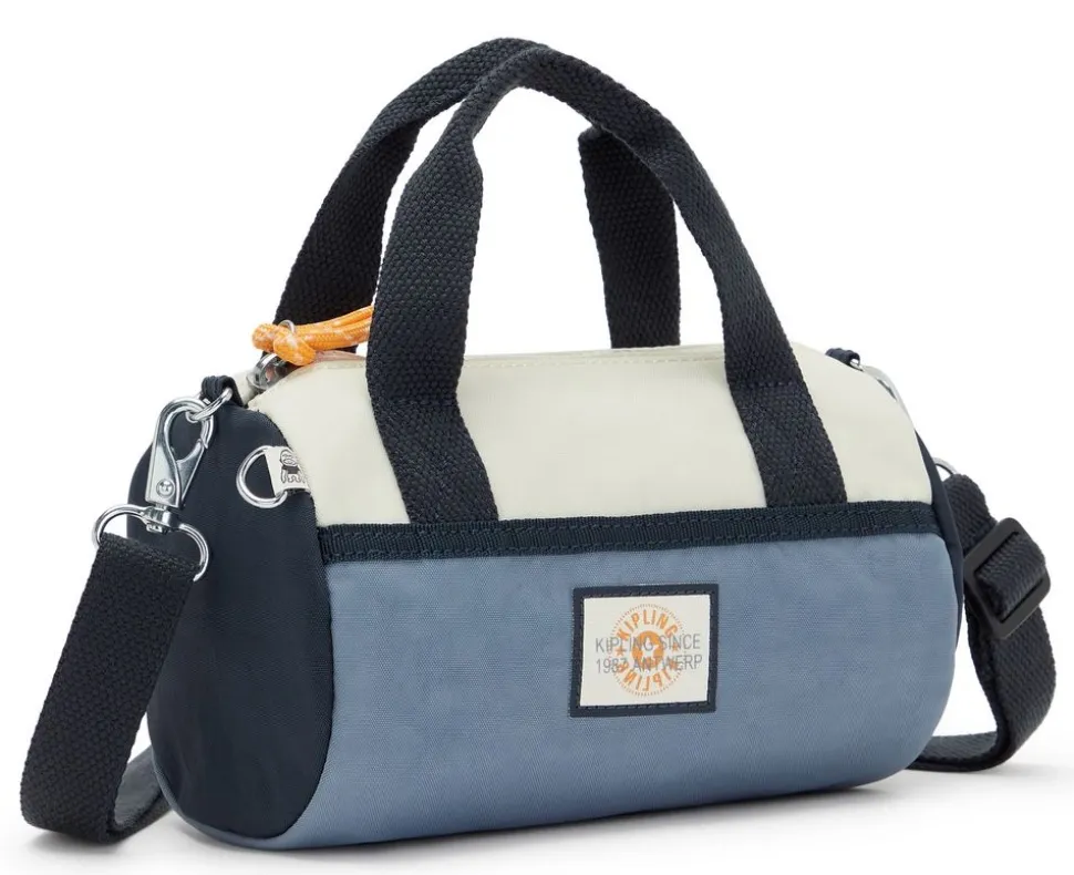 Borsetta a mano e tracolla Kipling Quan Valley Grey Bl
