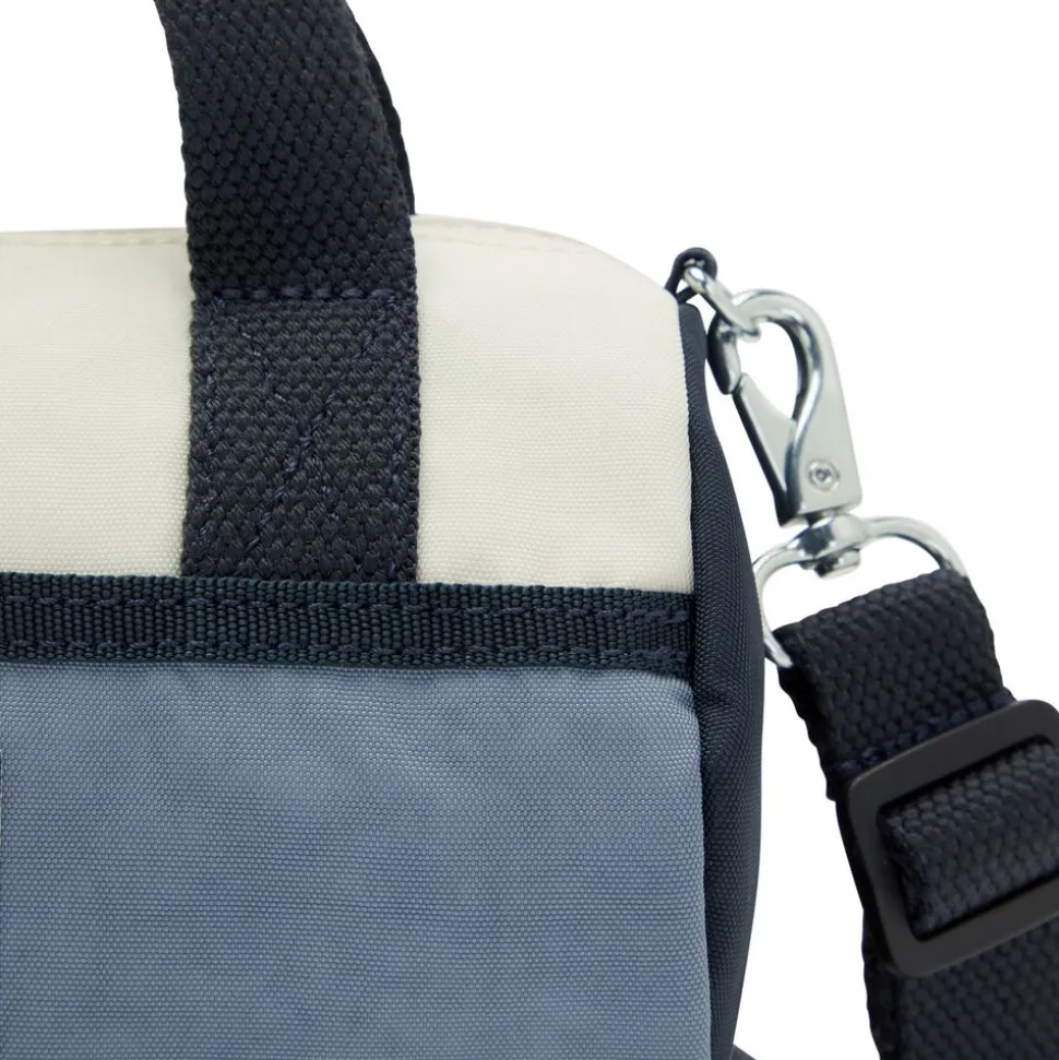 Borsetta a mano e tracolla Kipling Quan Valley Grey Bl