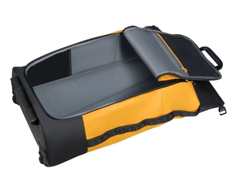 Borsone con ruote pieghevole Samsonite Ecodiver 4 in 1 Giallo