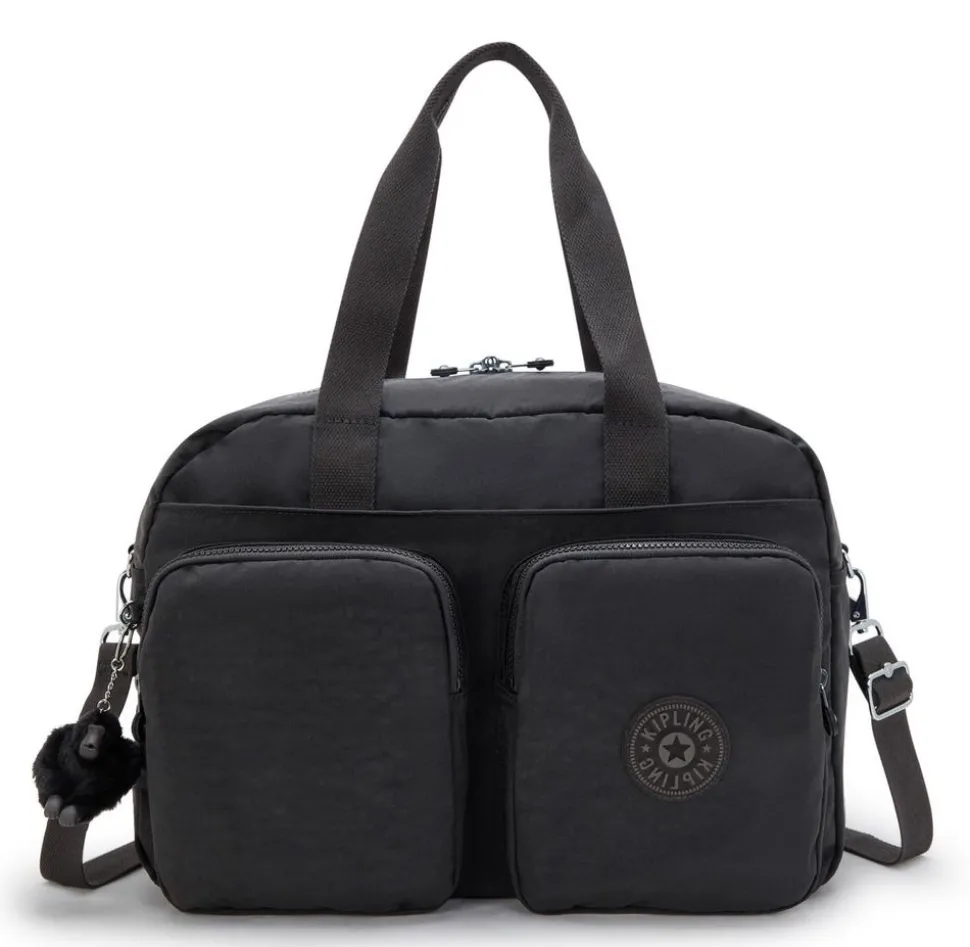 Borsone medio Kipling Defea XL Black Noir
