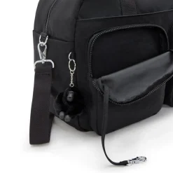 Borsone medio Kipling Defea XL Black Noir