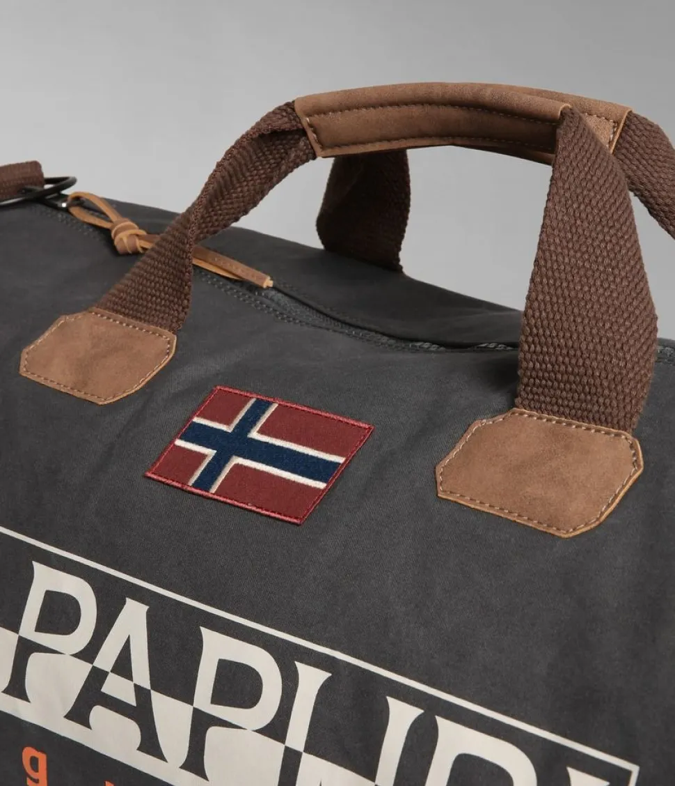Borsone Napapijri Bering Dark Grey