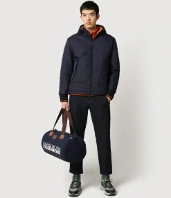 Borsone Napapijri Bering Small Blu Marine