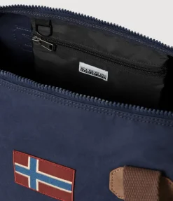 Borsone Napapijri Bering Small Blu Marine