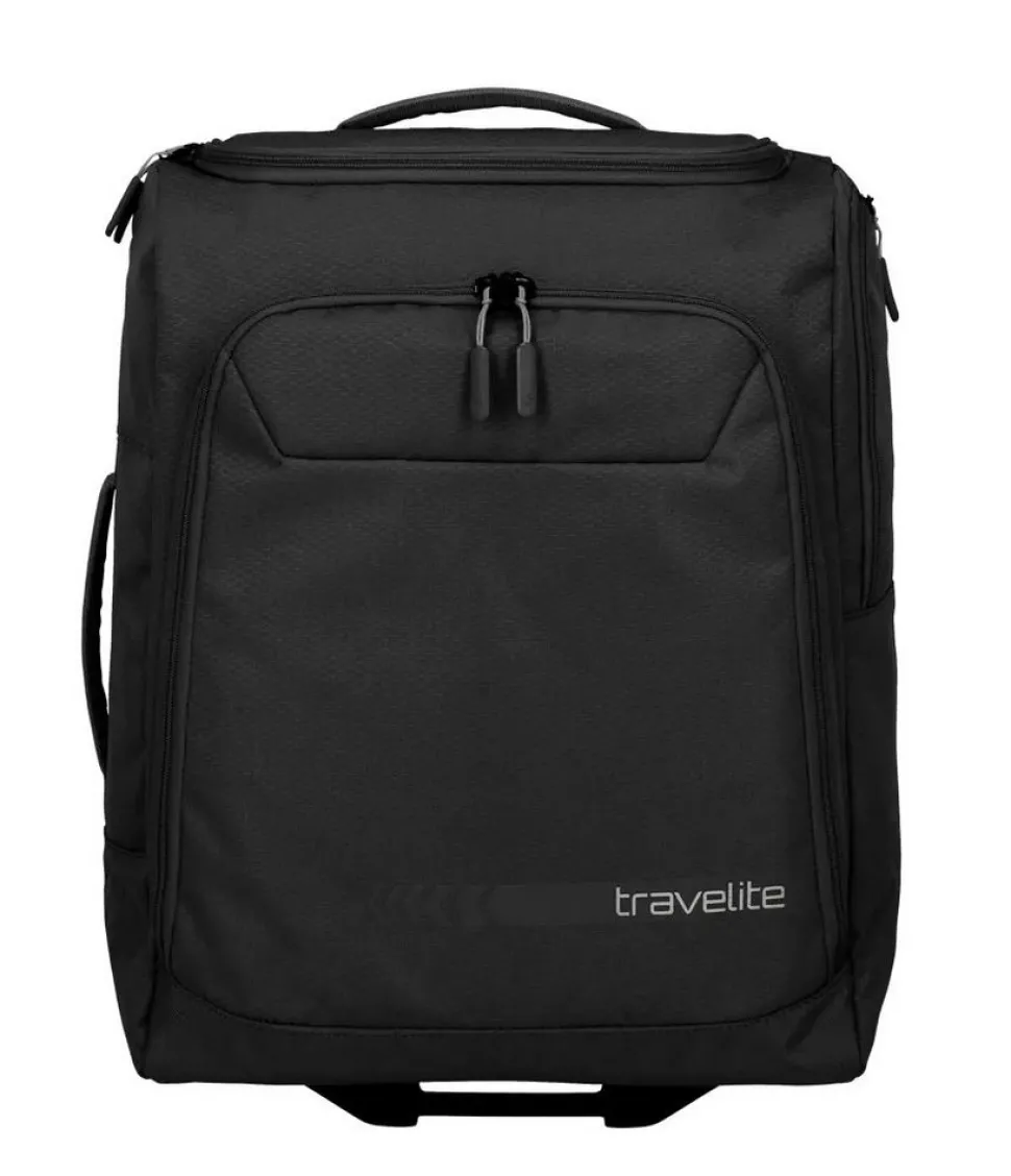 Borsone Trolley cabina Travelite Kick Off S 6909 Nero