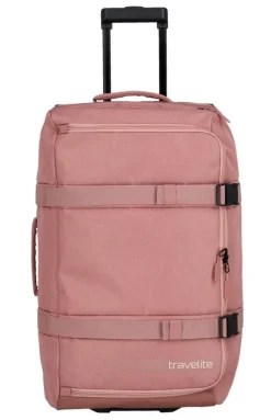 Borsone Trolley Travelite Kick Off M 6910 Rosa