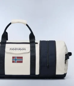 Borsone Zaino Napapijri Bering Travel Beige Silver