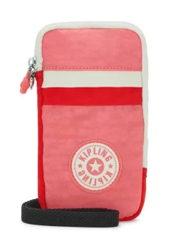 Bustina con laccio Kipling Clark Tango Pink