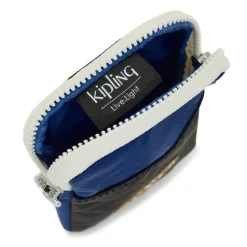 Bustina con laccio Kipling Clark Blue Beige
