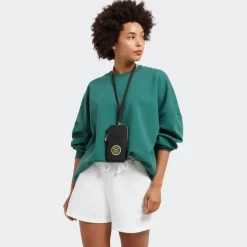 Bustina con laccio Kipling Clark Nero
