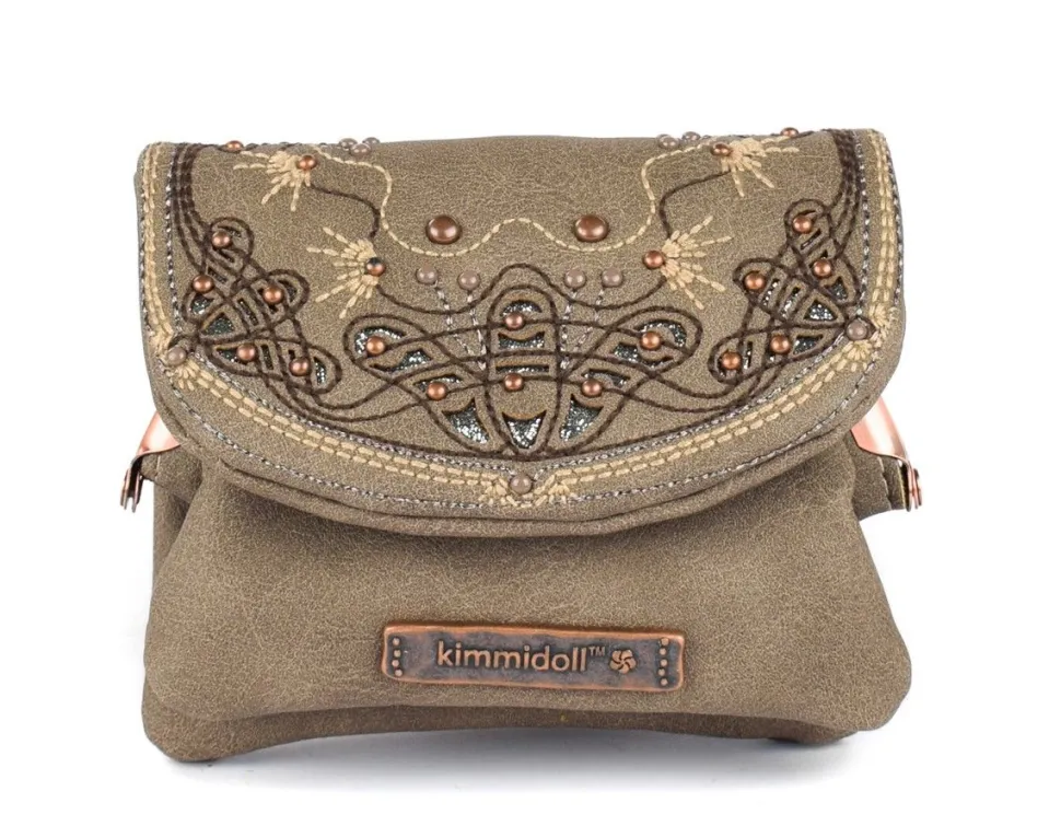 Bustina con patta Kimmidoll Ayana 33619-016 Marrone