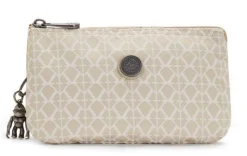 Bustina Kipling Creativity L Signature Beige