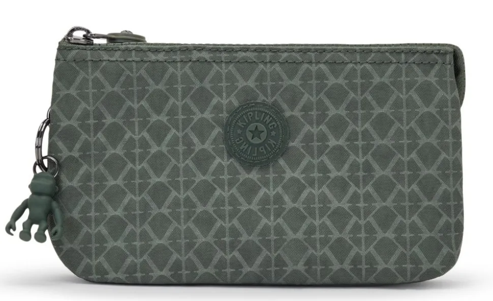Bustina Kipling Creativity L Sign Green Emb