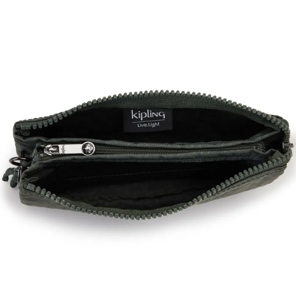 Bustina Kipling Creativity L Sign Green Emb