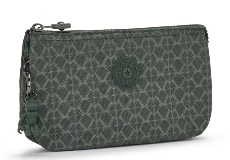Bustina Kipling Creativity L Sign Green Emb