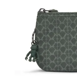 Bustina Kipling Creativity L Sign Green Emb