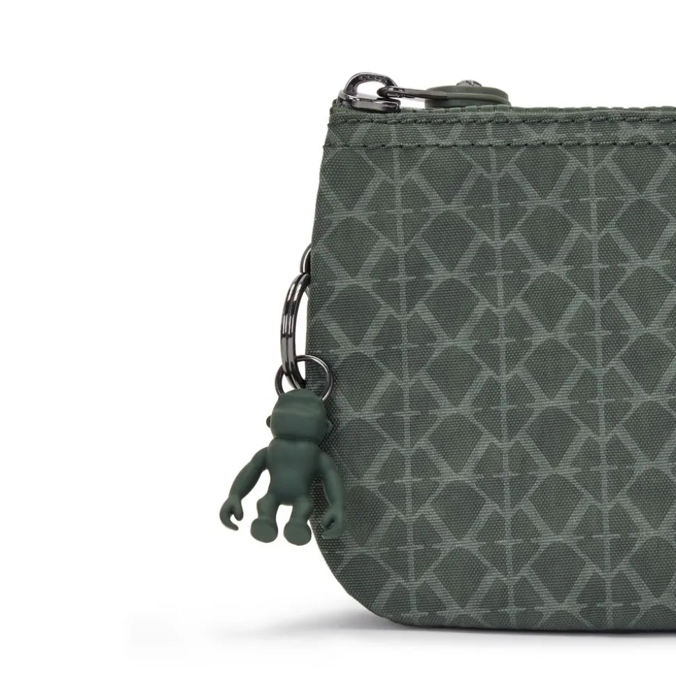Bustina Kipling Creativity L Sign Green Emb