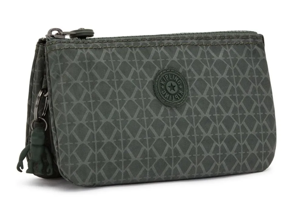 Bustina Kipling Creativity L Sign Green Emb