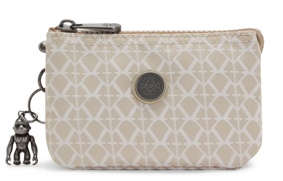 Bustina Kipling Creativity S Signature Beige