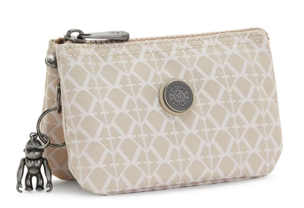 Bustina Kipling Creativity S Signature Beige