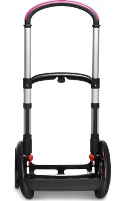 Carrello Trolley per zaino scuola Seven BE BOX Tyre Rosa