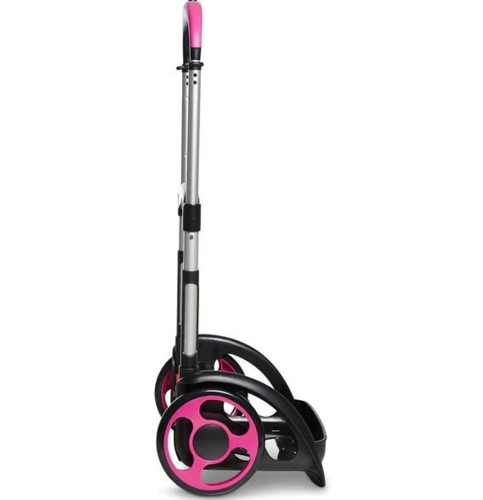 Carrello Trolley per zaino scuola Seven BE BOX Tyre Rosa
