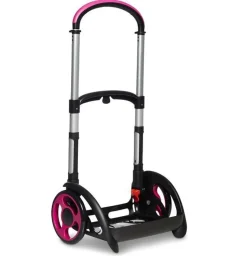 Carrello Trolley per zaino scuola Seven BE BOX Tyre Rosa