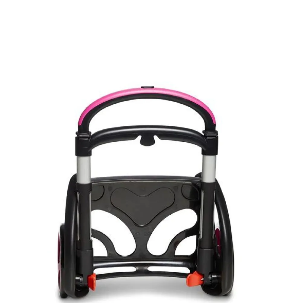 Carrello Trolley per zaino scuola Seven BE BOX Tyre Rosa