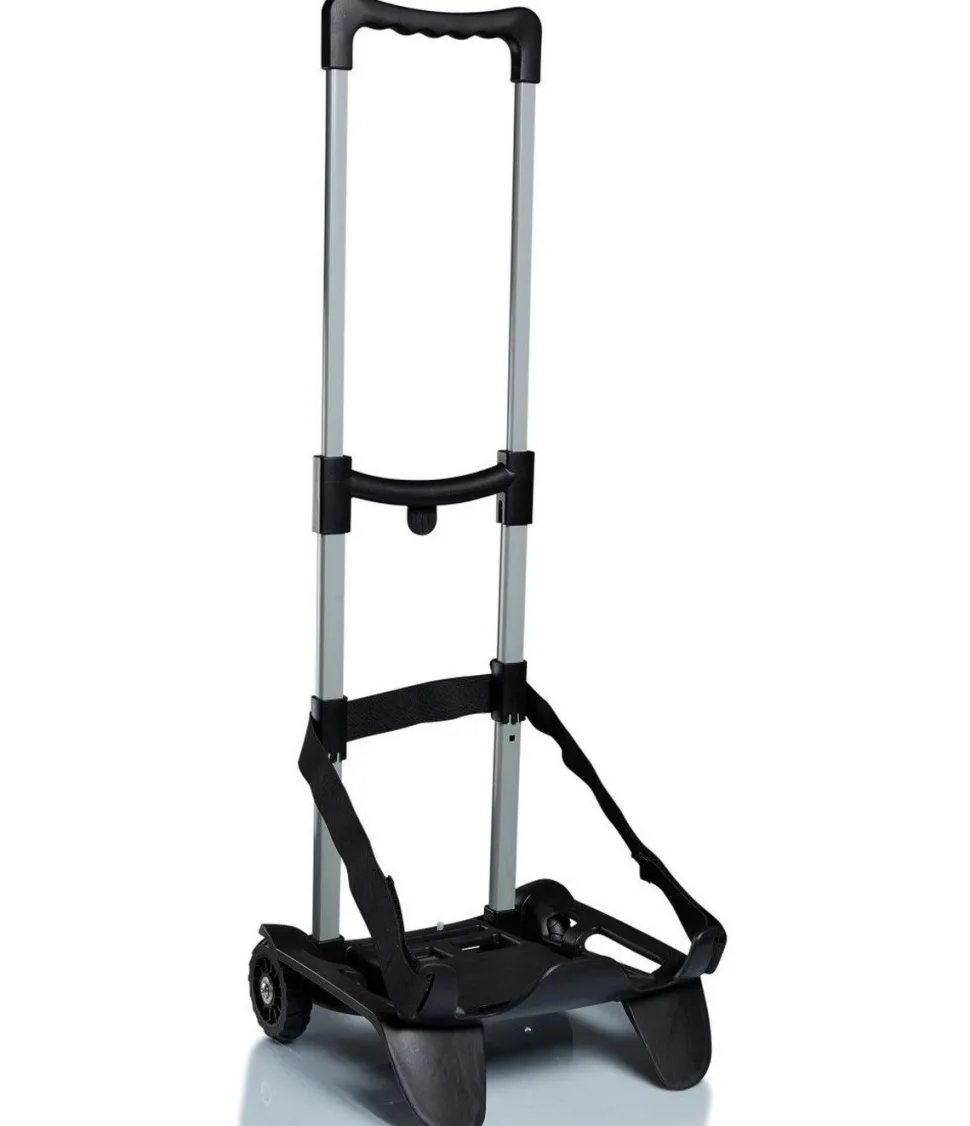 Carrello Trolley per zaino scuola Seven BE BOX Nero