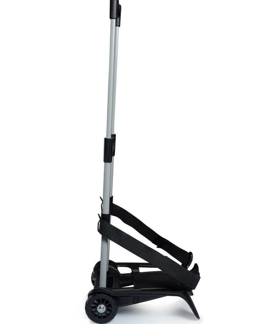 Carrello Trolley per zaino scuola Seven BE BOX Nero