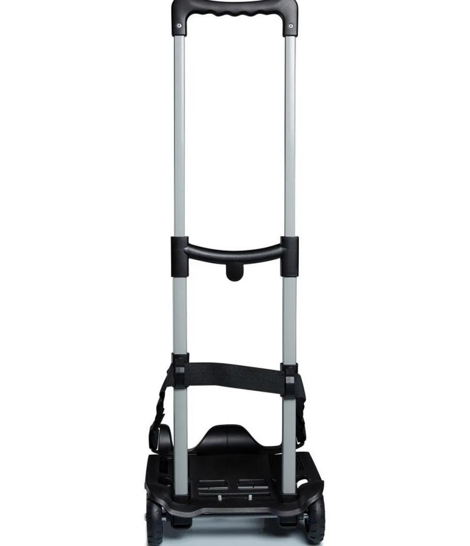 Carrello Trolley per zaino scuola Seven BE BOX Nero