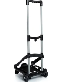 Carrello Trolley per zaino scuola Seven BE BOX Nero