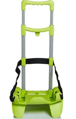 Carrello Trolley per zaino scuola Seven BE BOX Verde