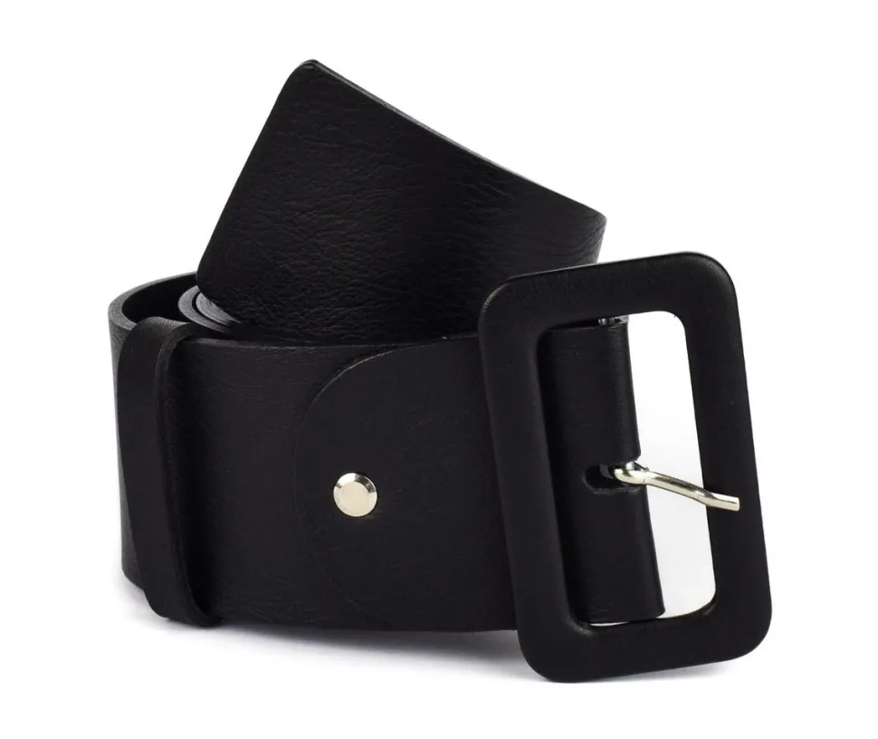 Cintura donna alta in pelle SIMPLYUP 1075 Nera