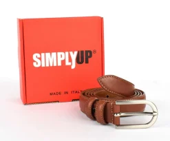 Cintura donna in pelle SIMPLYUP 8041 Cuoio