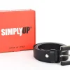 Cintura donna in pelle SIMPLYUP 1086 Nera