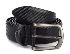 Cintura in pelle Emporio Cattani 06 Nera Carbonio
