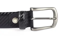 Cintura in pelle Emporio Cattani 06 Nera Carbonio