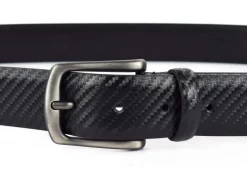 Cintura in pelle Emporio Cattani 06 Nera Carbonio