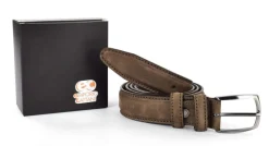 Cintura in pelle Emporio Cattani 04 Marrone