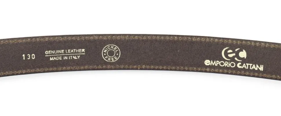 Cintura in pelle Emporio Cattani 04 Marrone