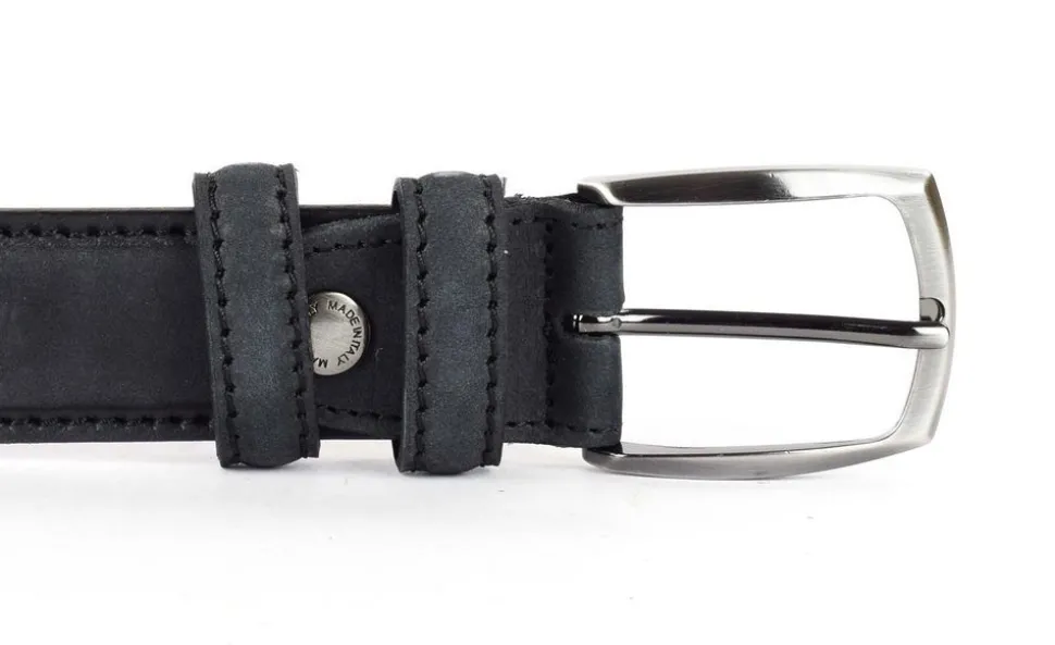 Cintura in pelle Emporio Cattani 04 Nera